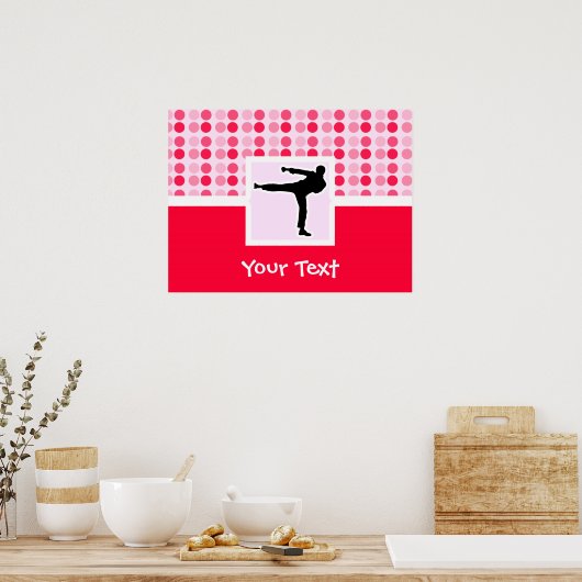 Poster Arts martiaux (Cuisine)