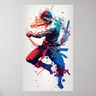 Poster Arts martiaux