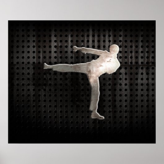 Poster Arts martiaux cool (Devant)