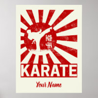 Arts martiaux du karaté avec Rising Sun