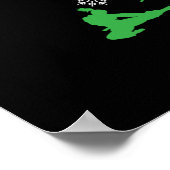 Poster Arts martiaux féminins - Karate Arbre de Noël pour (Coin)