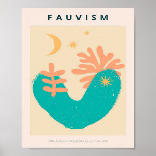 Poster arts plastiques, art moderne,