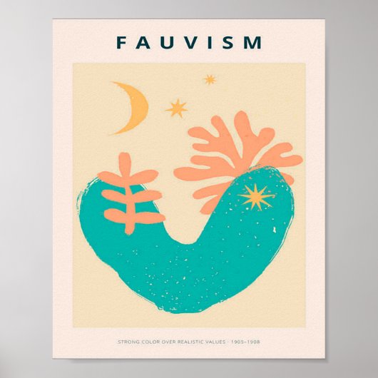 Poster arts plastiques, art moderne, (Devant)