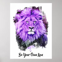 *~* Artsy AP23 Peinture Artistique Violet LION