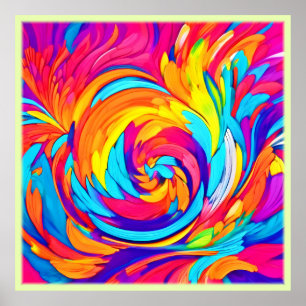 Poster Artwork Abstrait