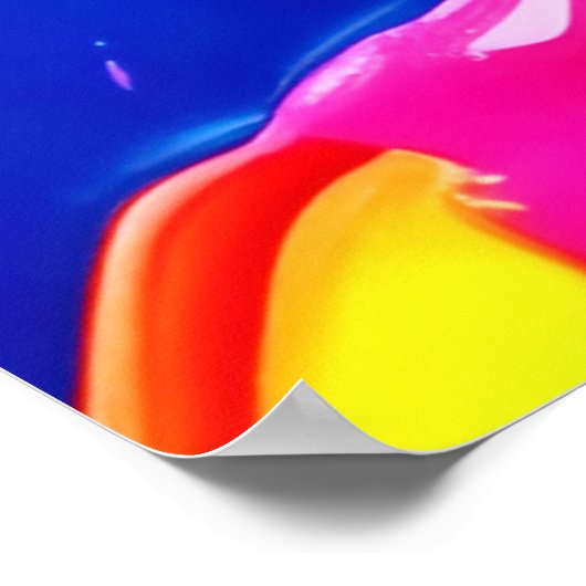 Poster Artwork de peinture de néon dynamique (Coin)