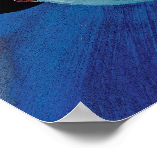 Poster Artwork du module de service de commande Apollo 15 (Coin)