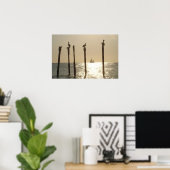 Poster Aruba (Bureau à domicile)