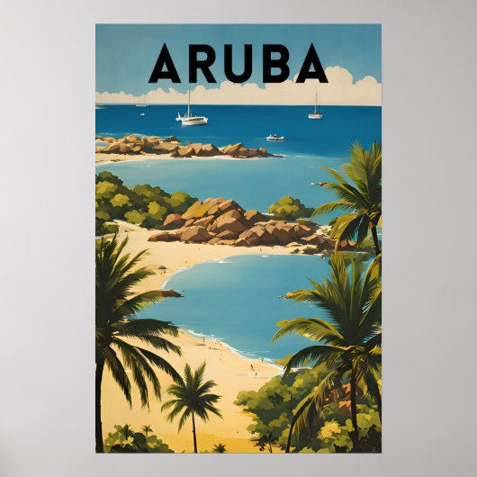 Poster Aruba (Devant)