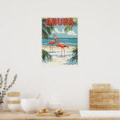 Poster Aruba - Paradis tropical Voyage (Cuisine)