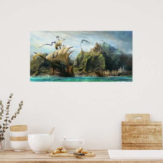 Poster Arx Draconis (Cuisine)