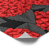 Poster Arygdale rouge (Coin)