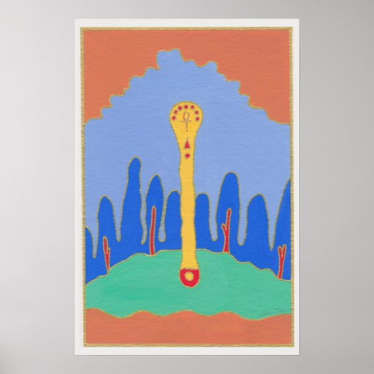 Poster As de Baguette (Devant)