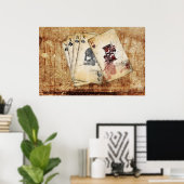 Poster As et Eights (Bureau à domicile)