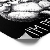 Poster As Far As I Know I'm Delightful Raccoon (Coin)