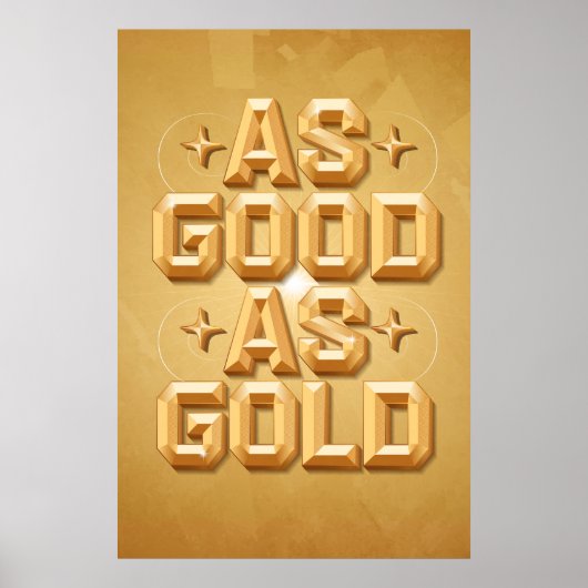 Poster As Good As Gold (24x36) (Devant)