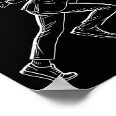 Poster As If You Could Outrun Me Funny Design Humor Sayin (Coin)