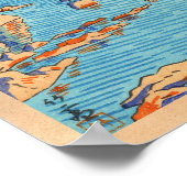 Poster Asano Takeji vues de Wakayama Kinomastushima (Coin)