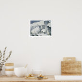 Poster Ascending Cliff, from 'A Narrative of an Ascent (Cuisine)