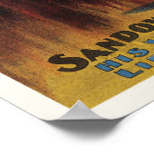 Poster Ascenseur Circus Strongman Sandow Trocadero Vaudev (Coin)