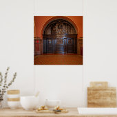 Poster Ascenseur vintage (Cuisine)