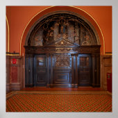 Poster Ascenseur vintage (Devant)