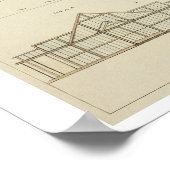 Poster Ascenseurs et plan de sol d'une serre, de ' (Coin)