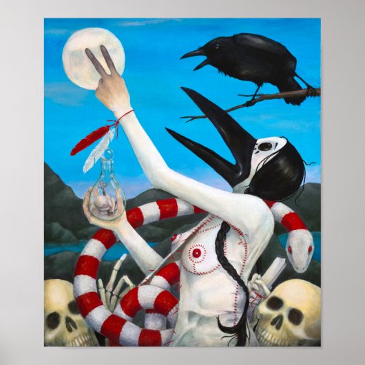 Poster "Ascension" de Christiane Cegavske (Devant)