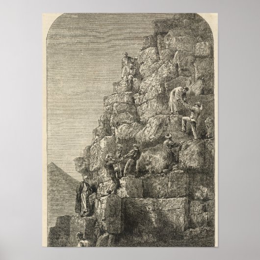 Poster Ascent de la Grande Pyramide (Devant)