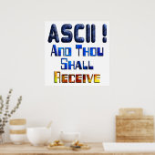 Poster ASCII Et Tu Recevras (Cuisine)