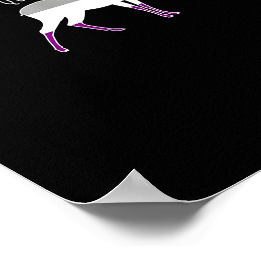 Poster Asexual Flag Oh Deer Queer Pride Funny LGBT Design (Coin)