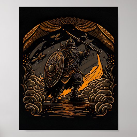 Poster - Asgardiaanse Apocalyps (Voorkant)