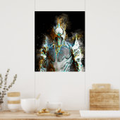 Poster Ash Prime - Warframe (Cuisine)
