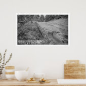 Poster Ash volcanique en Alaska 1912 (Cuisine)