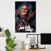 Poster Ash vs Evil Dead Fanart (Bureau à domicile)
