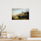 Poster Asher Brown Durand Paysage Thanatopsis (Cuisine)