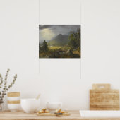 Poster Asher Brown Durand - Première récolte (Cuisine)