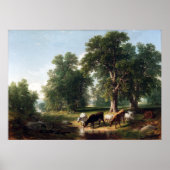 Poster Asher Brown Durée et été après-midi (Devant)