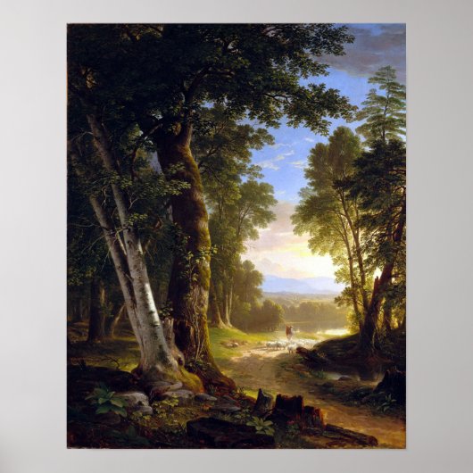 Poster Asher Durand Les Hêtres (Devant)