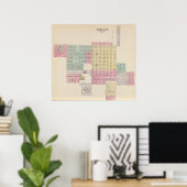 Poster Ashland, comté de Clark, Kansas (Bureau à domicile)