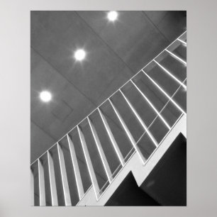 Poster Asia, Japan, Tokyo. Stairs at the Tokyo