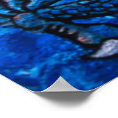 Poster Asian Chinese Colourful Dragon Print (Coin)