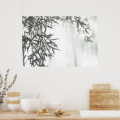 Poster Asian wash painting style (Cuisine)