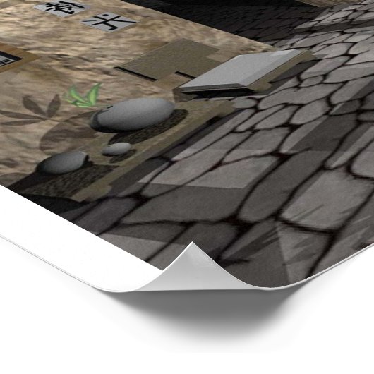 Poster asiatique (Coin)