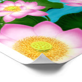 Poster asiatique Lotus Garden (Coin)