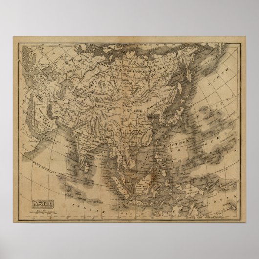 Poster Asie (Devant)