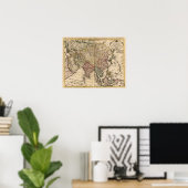 Poster Asie (Bureau à domicile)