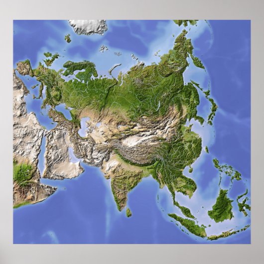 Poster Asie (Devant)