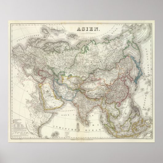 Poster Asie - Asie (Devant)