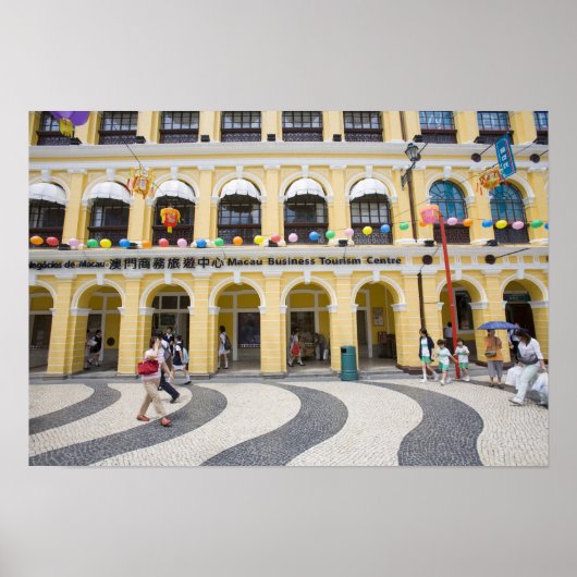 Poster Asie, Asie du Nord-Est, Chine, Macao, Macao, (Devant)